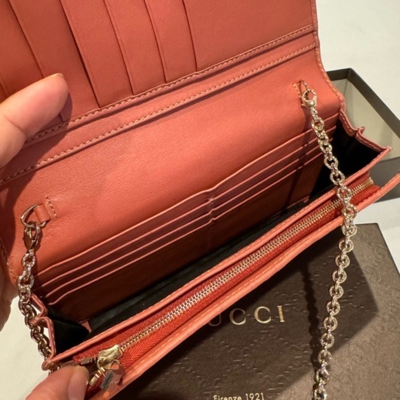 Authentic Gucci WOC (wallet on chain) bag with box - Picture 10 of 14
